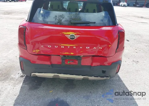 2025 Mini Countryman Cooper S z USA, uszkodzony, nr VIN WMZ23GA00S7R09082